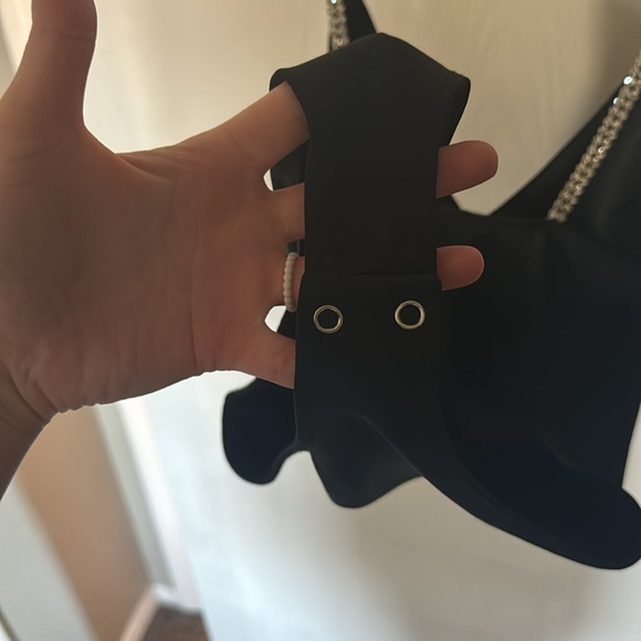 Forever 21 rhinestone strap bodysuit - Picture 4 of 5